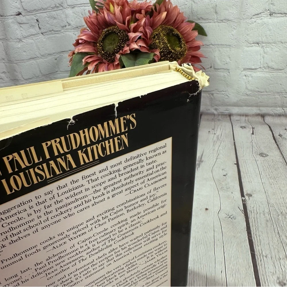vintage 1984 chef paul prudhomme's  Louisiana kitchen Cookbook